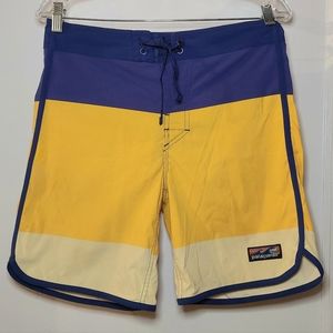 Patagonia Colorblocked Boardshorts | Men's Size 28 retro style!
